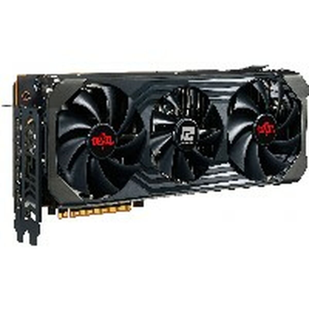 Grafikkort Powercolor AXRX 6750XT 12GBD6-3DHE/OC 12 GB GDDR6 - 2