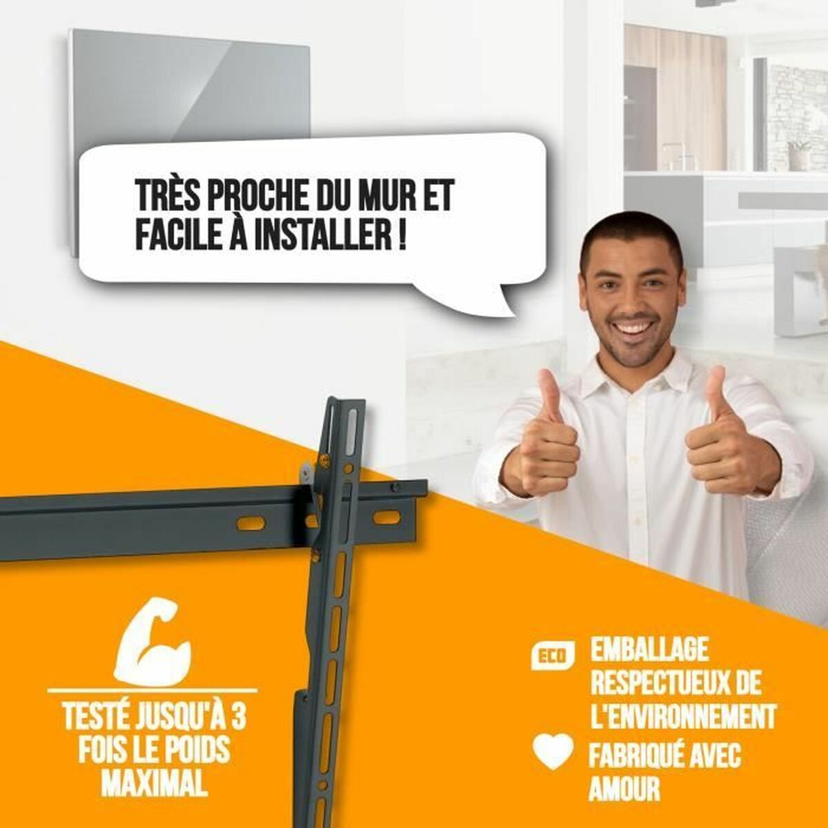TV-fäste Nanook Tilting 32" 55" - 3