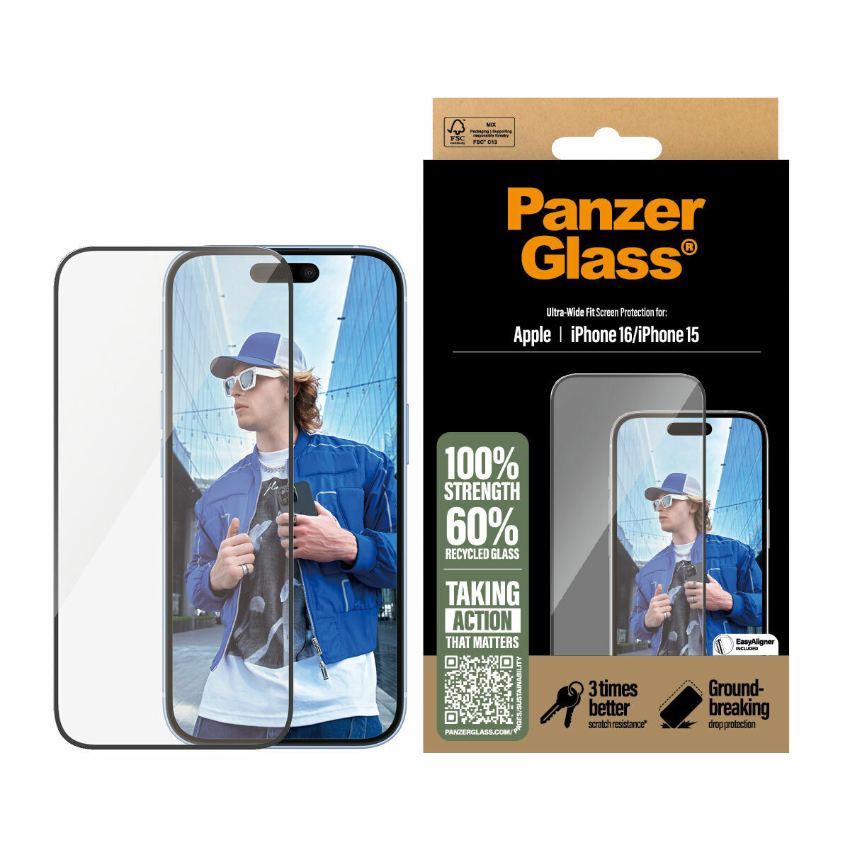 Skärmskydd Panzer Glass 2861 Apple