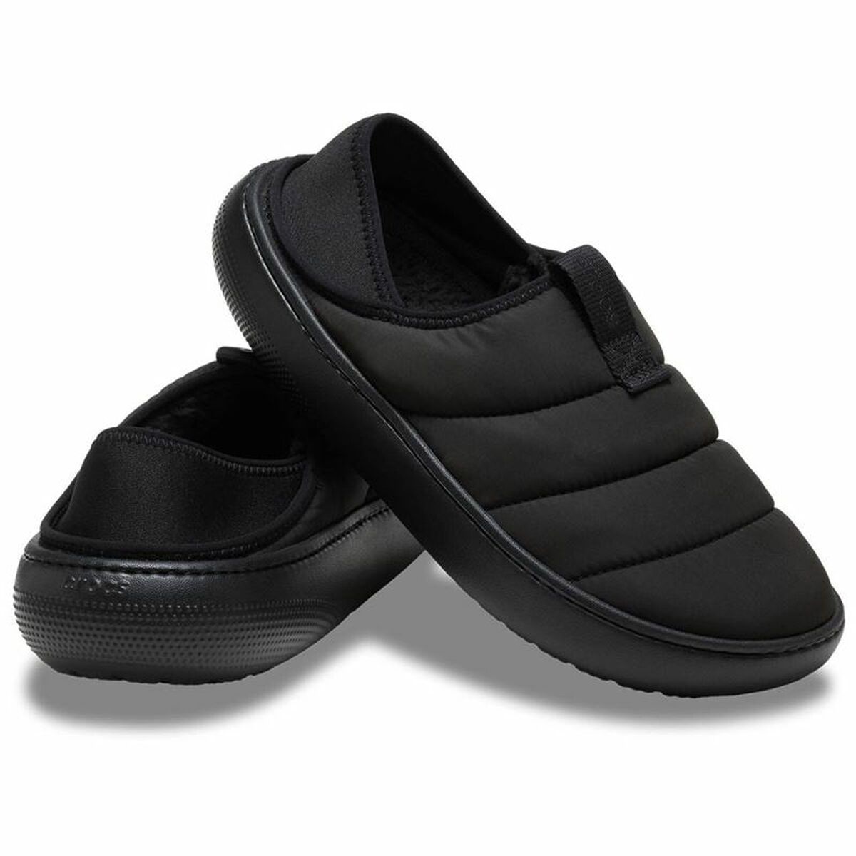 Casual Träningsskor Dam Crocs Classic Puff Moc Svart - 3