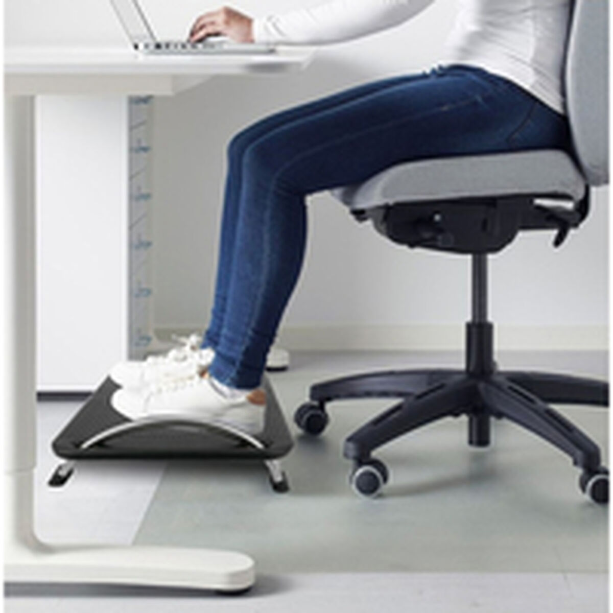 Fotpall Techly ICA-FR 13 Svart - 8