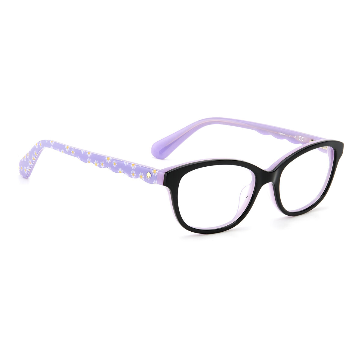 Glasögonbågar Kate Spade JEMMA-1X2E615 Svart Ø 46 mm - 3
