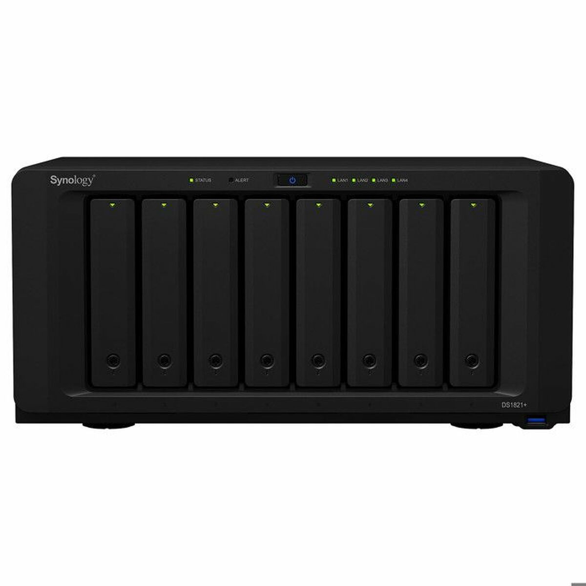 Nätlagringsenhet NAS Synology Svart AMD Ryzen V1500B - 2