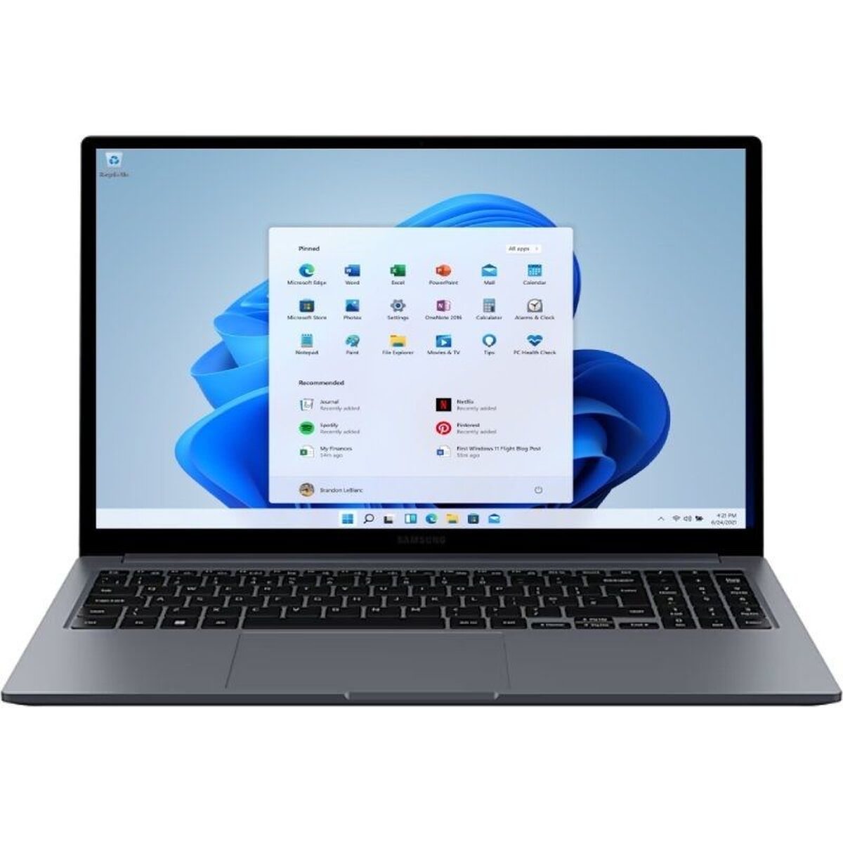 Bärbar dator Samsung Galaxy Book4 n-1 15" Intel Core i7 16 GB RAM 512 GB 512 GB SSD
