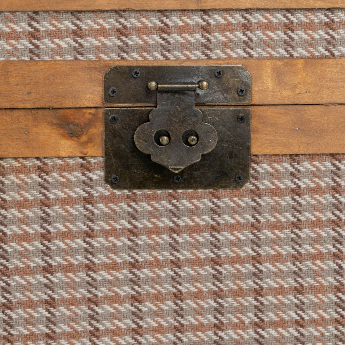 Koffertset 90 x 47 x 45 cm Syntetmaterial Trä Ramar (3 Delar) - 5
