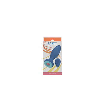 Analplugg Party Color Toys Blå (17 cm)