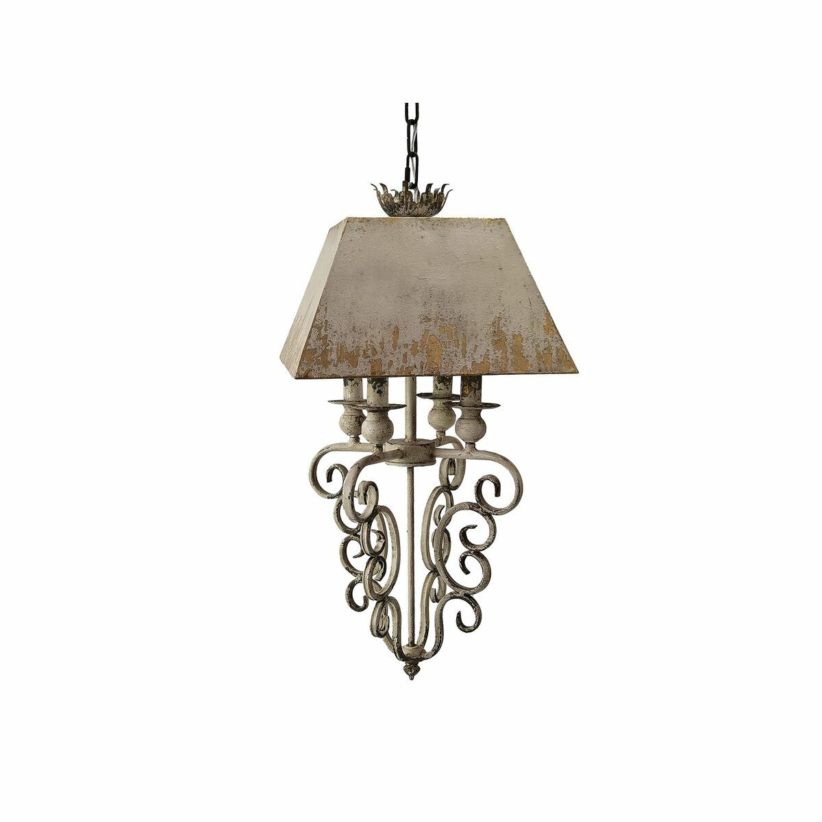 Taklampa DKD Home Decor Metall Neoklassisk (37,5 x 37,5 x 73,5 cm) - 2