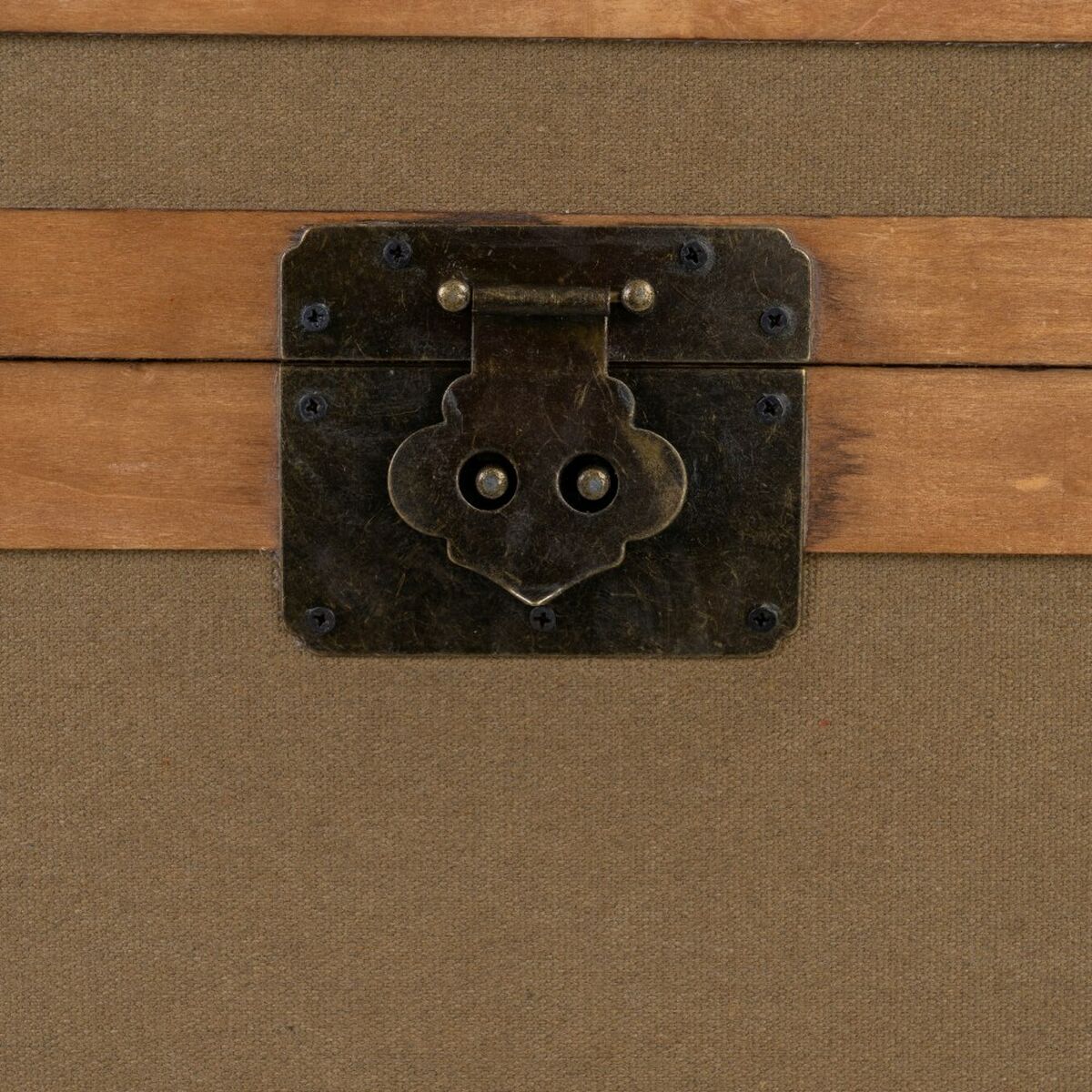 Koffertset 90 x 47 x 45 cm Syntetmaterial Trä (3 Delar) - 3