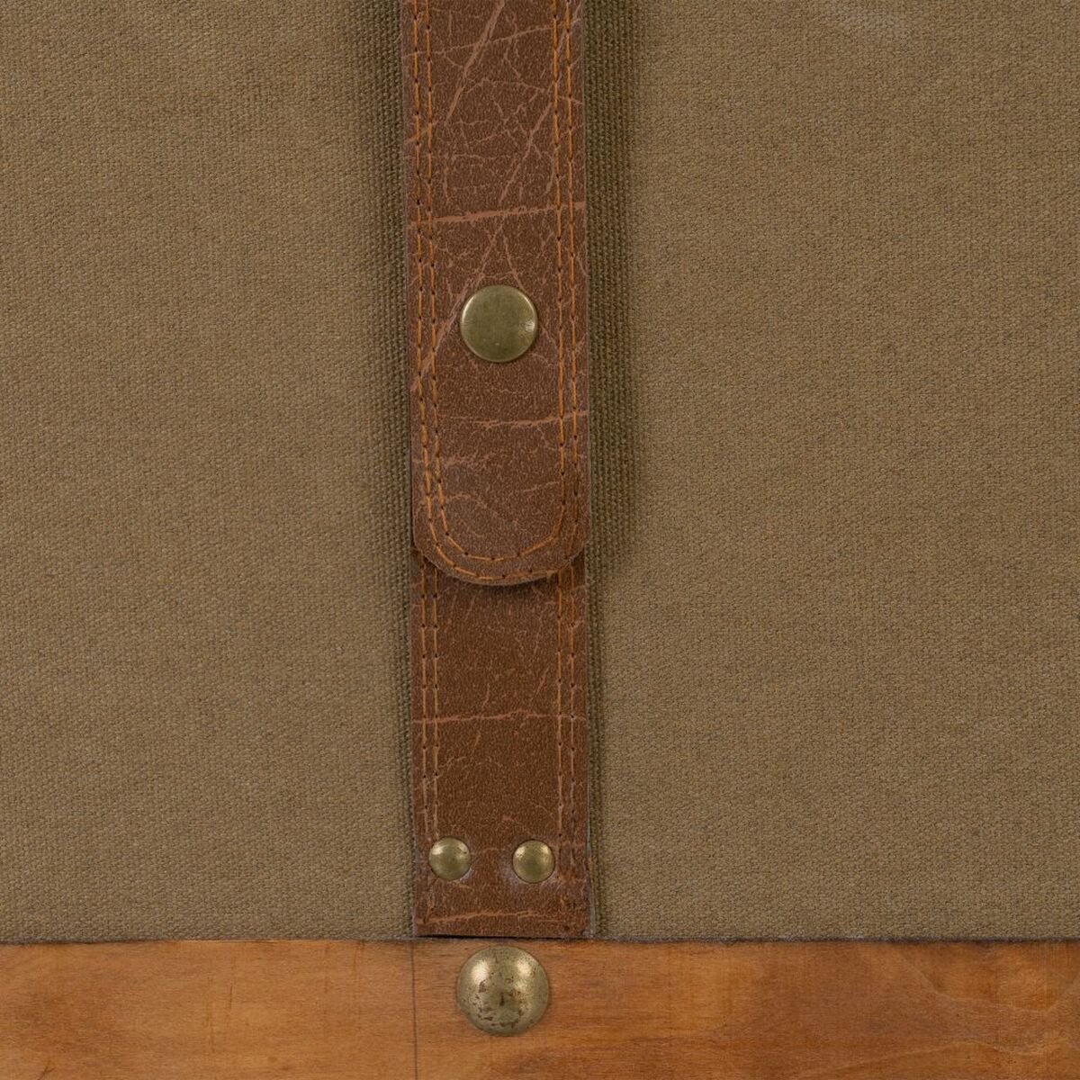 Koffertset 90 x 47 x 45 cm Syntetmaterial Trä (3 Delar) - 4