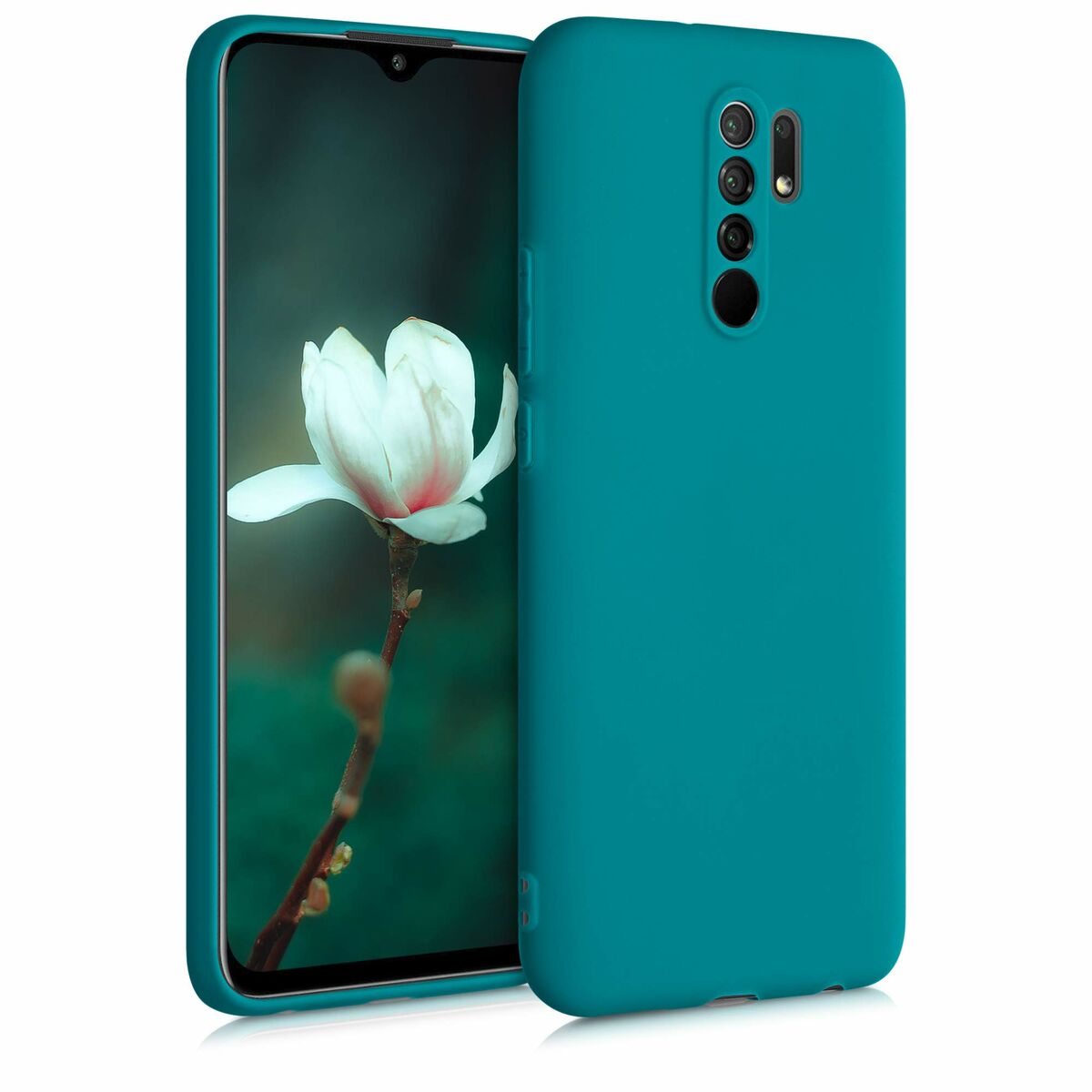 Mobilfodral Xiaomi Redmi 9 Grön TPU (Renoverade A)