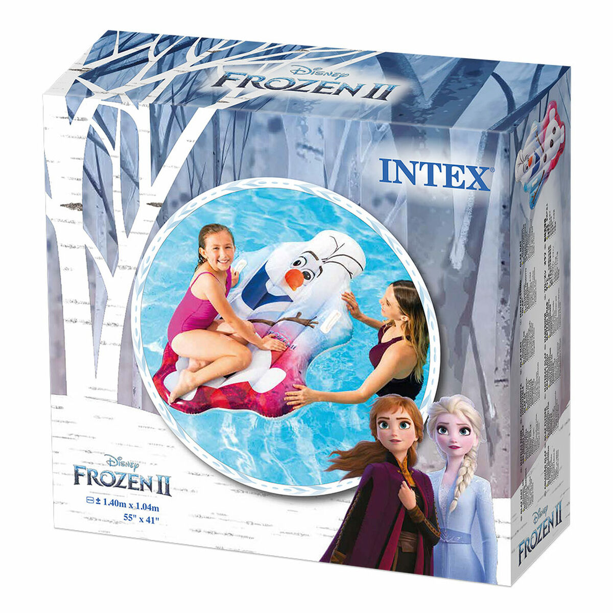 Luftmadrass Frozen Olaf 104 x 140 cm (6 antal) - 5