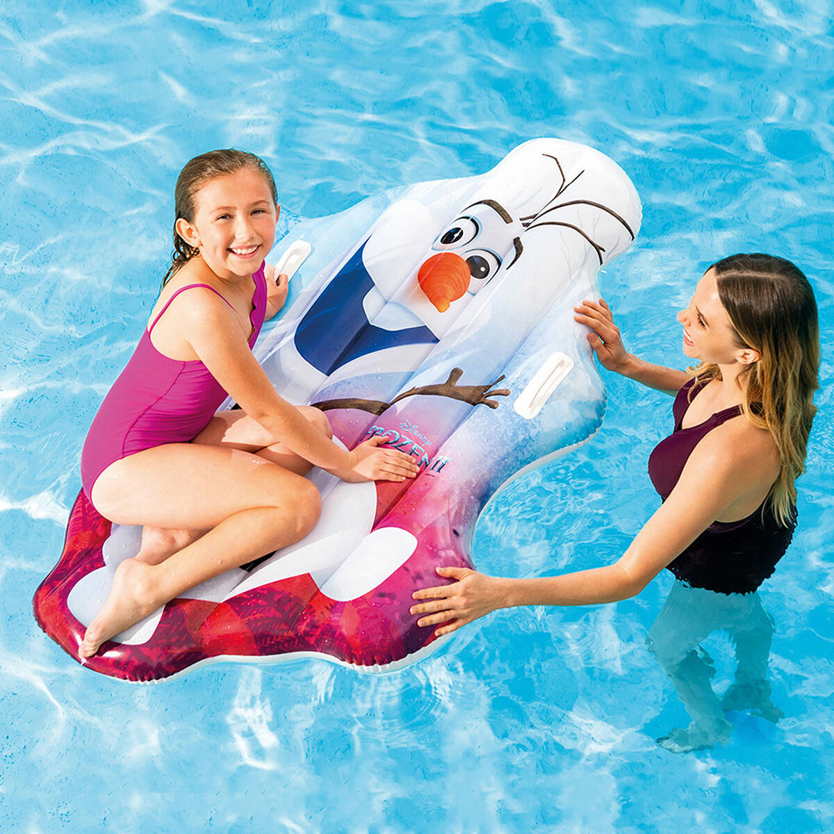 Luftmadrass Frozen Olaf 104 x 140 cm (6 antal) - 4