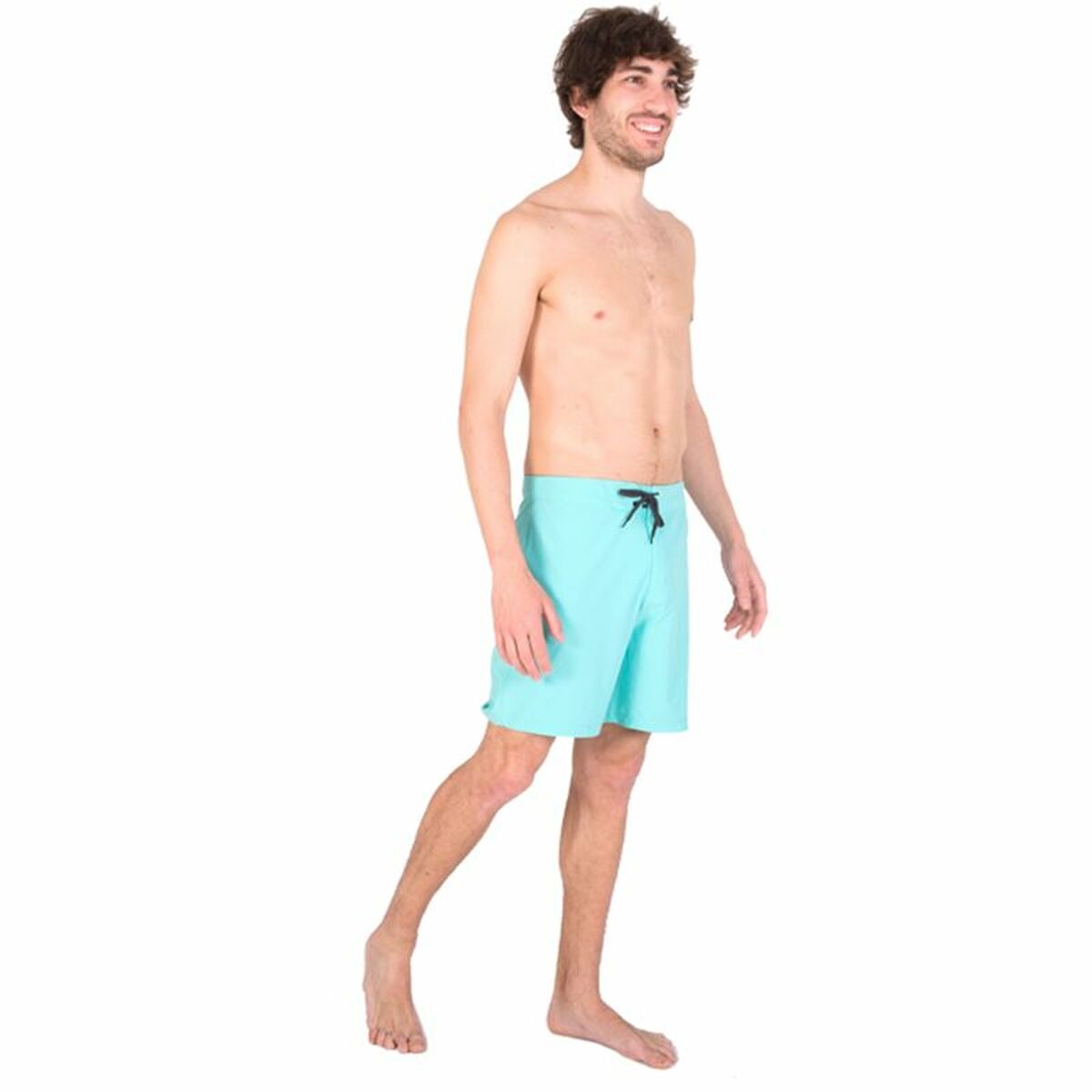 Baddräkt Herr Hurley Phantom Solid 18" Aquamarine - 4
