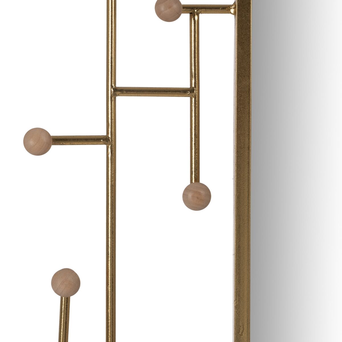 Väggspegel Gyllene Vertikalt 55 x 2,5 x 100 cm - 7