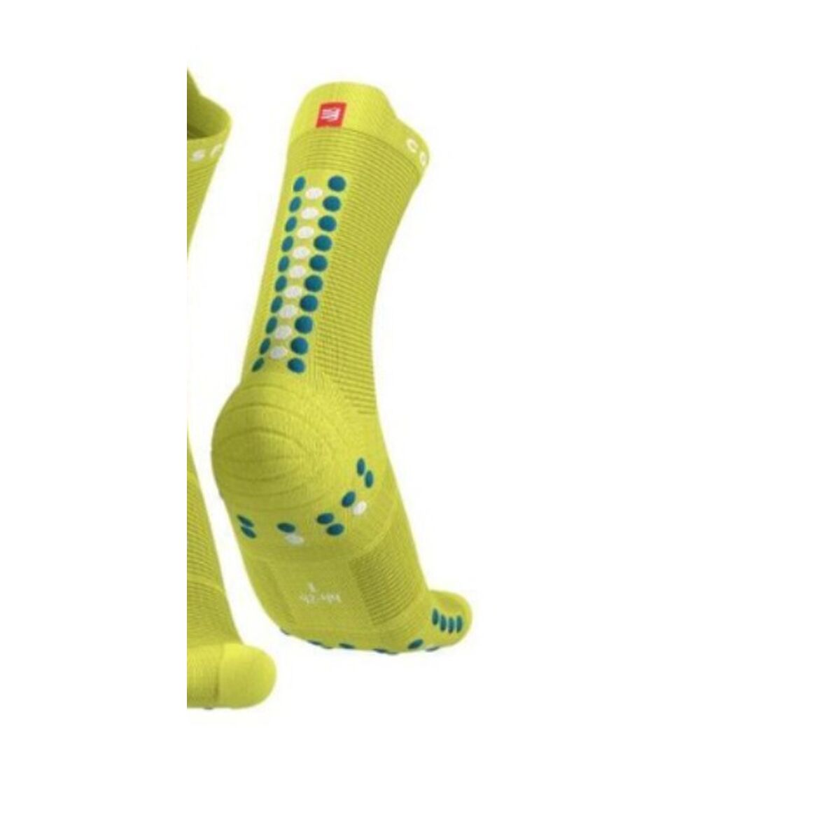 Sportstrumpor Compressport Pro Racing Limegrön - 5