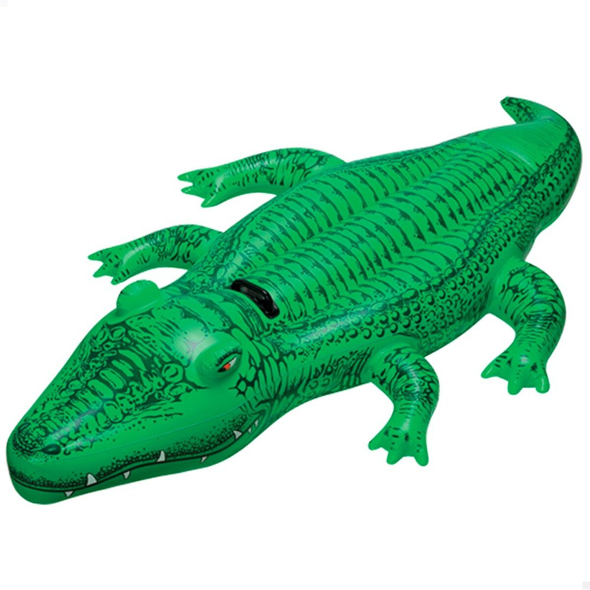 Upplåsbar bassängmadrass Intex Krokodil 168 x 86 cm (12 antal) - 8