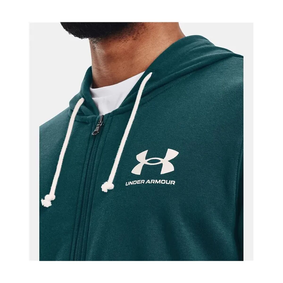 Träningsjacka Herr Under Armour Grön - 5