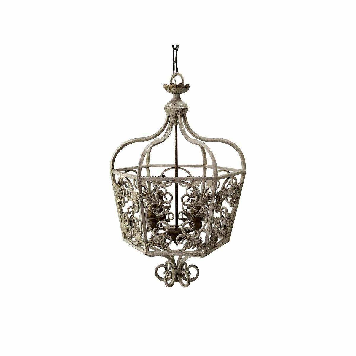 Taklampa DKD Home Decor Metall Vintage Antikbehandlad 50,5 x 44 x 76,5 cm 51 x 44 x 76,5 cm - 3