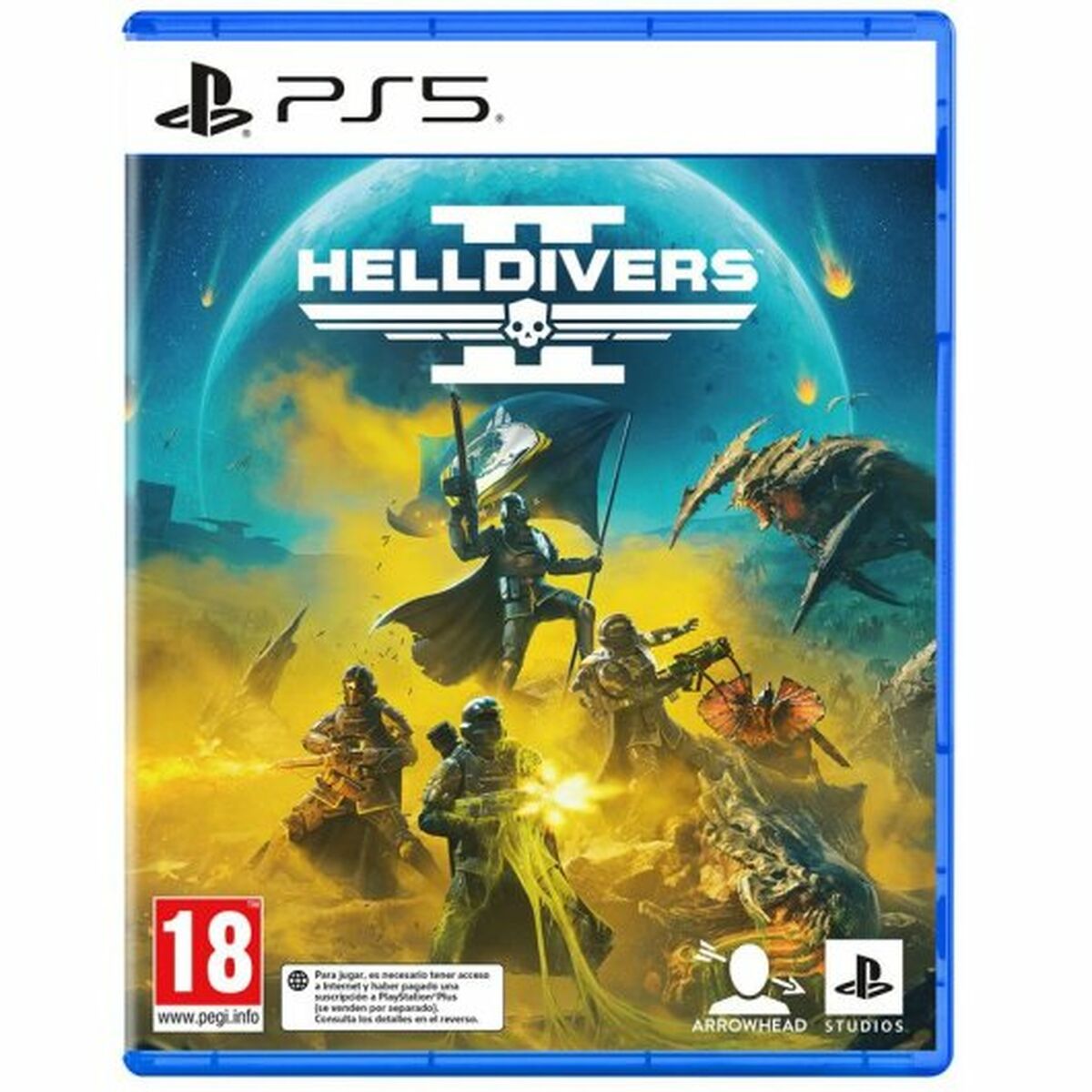 PlayStation 5 Videospel Sony Helldivers