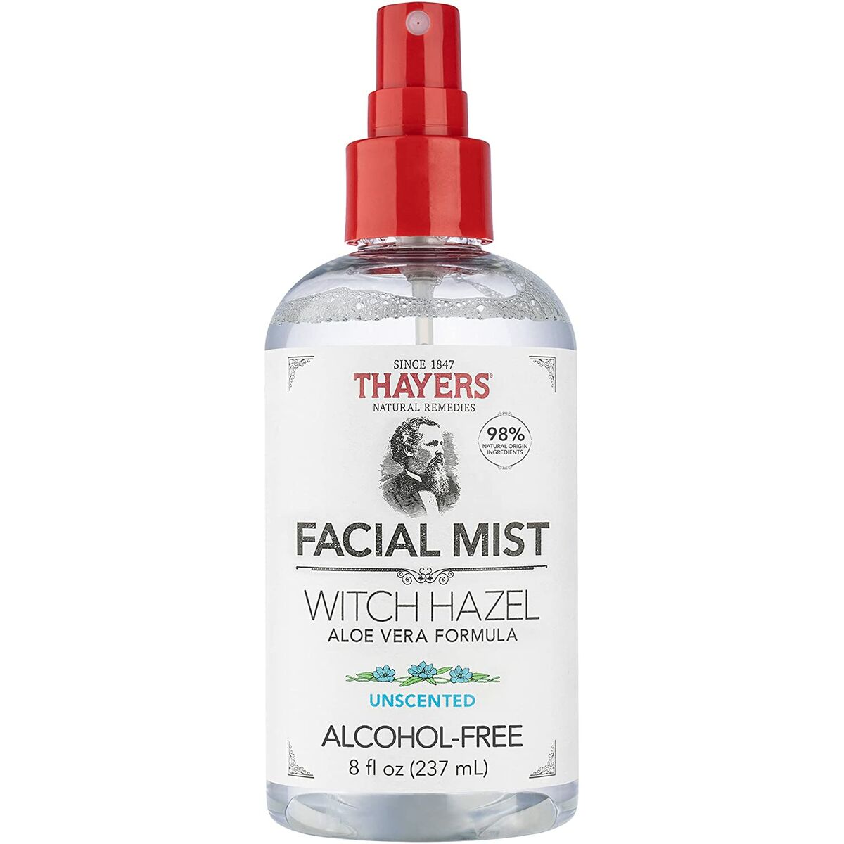 Ansiktstoner Thayers Unscented 237 ml Alkoholfri