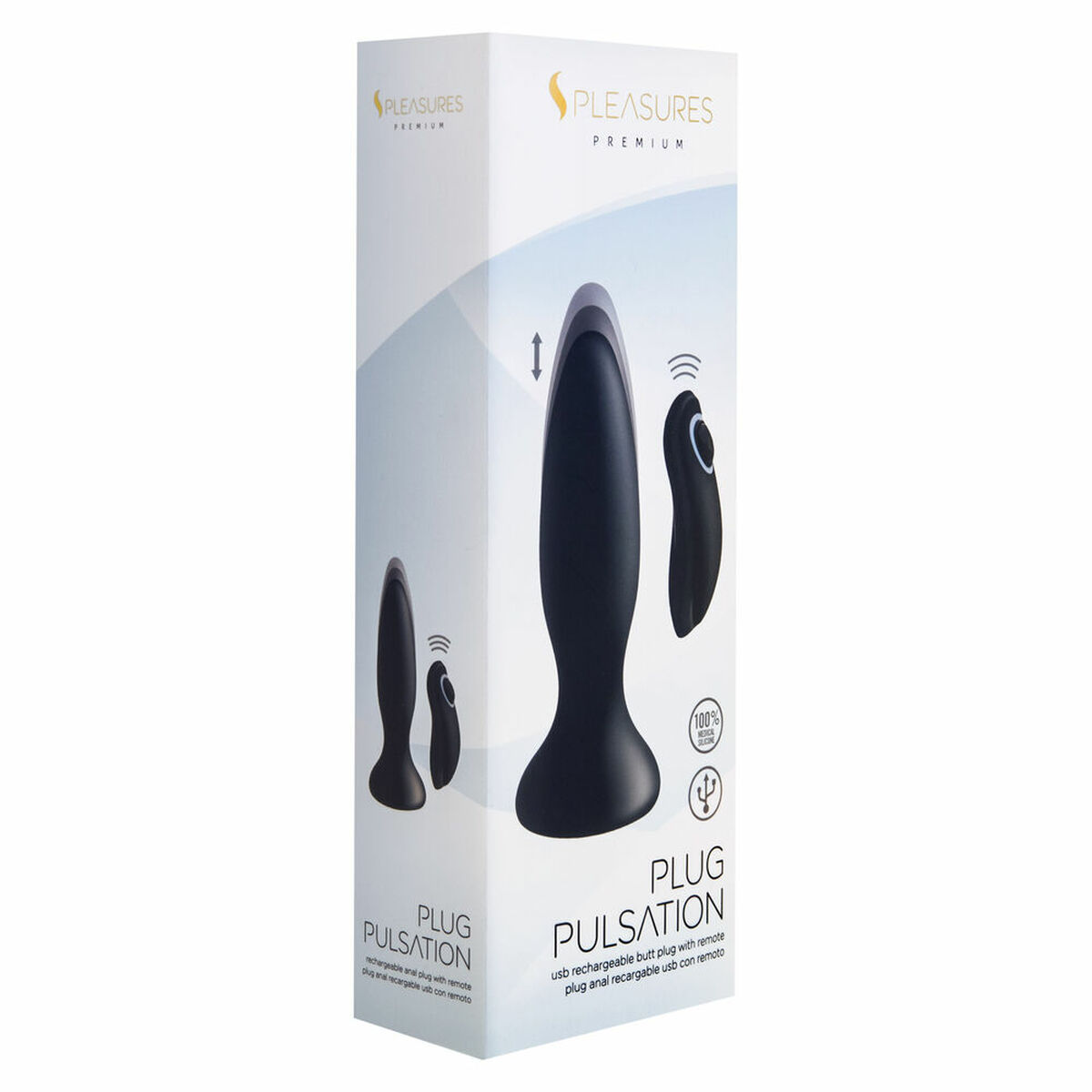 Analplugg S Pleasures Svart