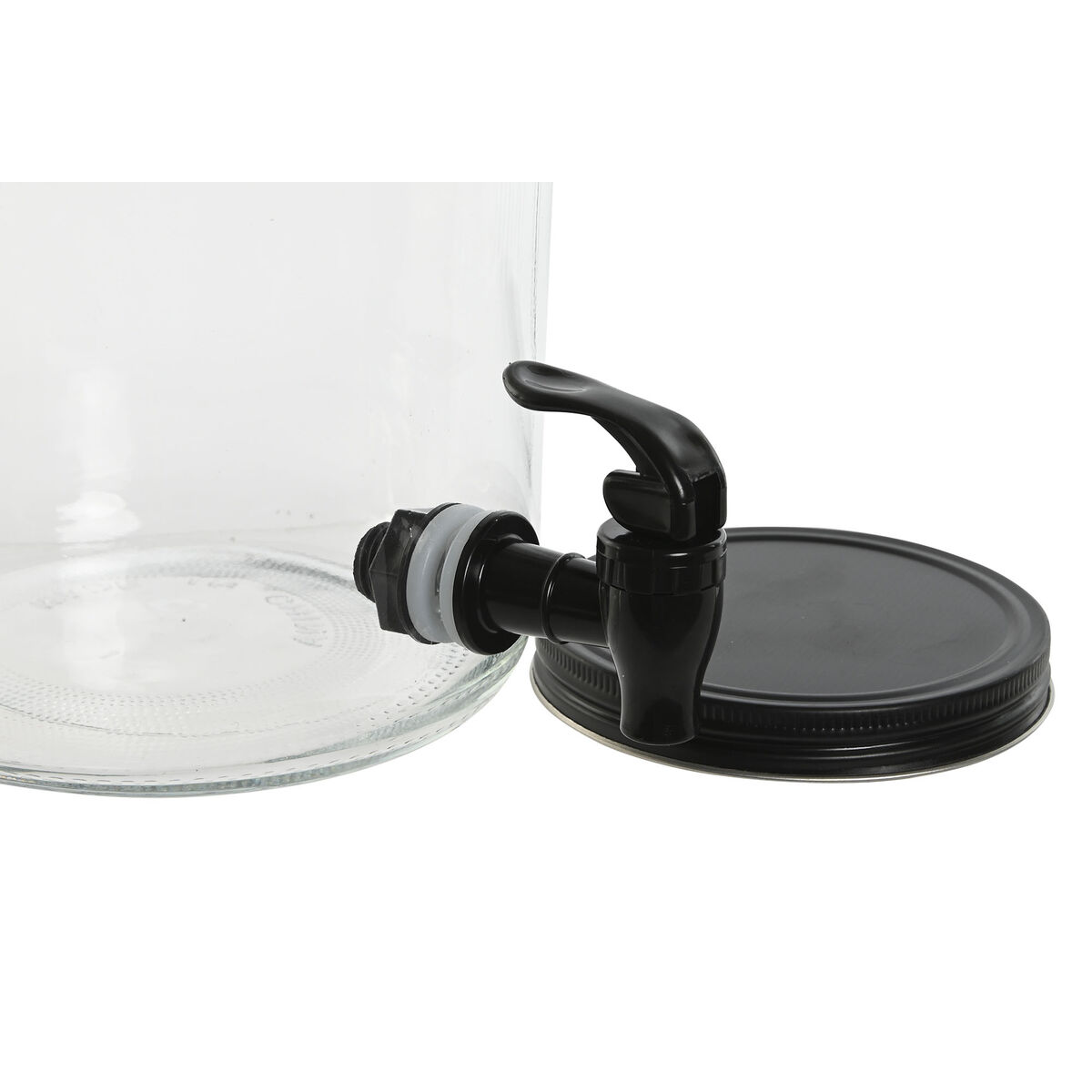 Dryckdispenser Home ESPRIT Svart Metall Glas 3,5 L 34 x 18 x 46 cm - 4