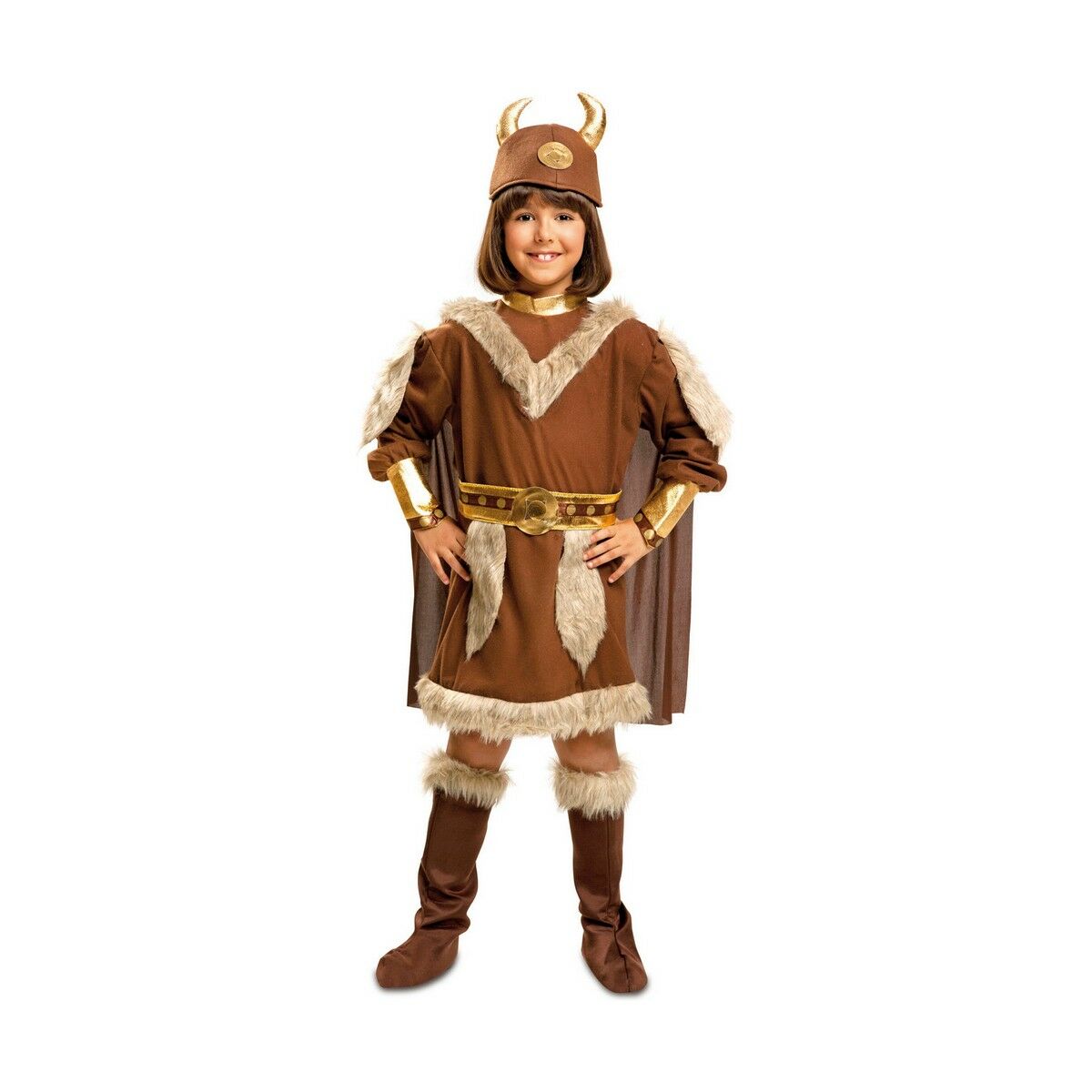 Maskeraddräkt för barn My Other Me Vikingakvinna (4 Delar)