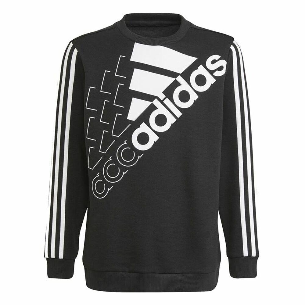 Träningsoverall barn Adidas Essentials Logo K Svart - 5