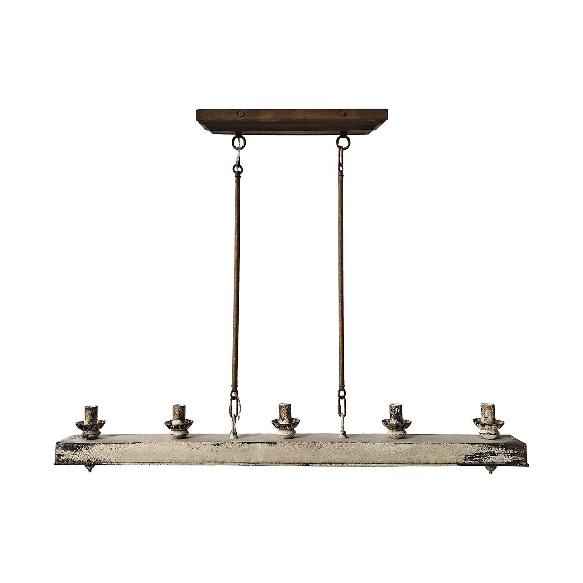 Taklampa DKD Home Decor Gran Metall Vintage (111,5 x 12 x 88 cm)