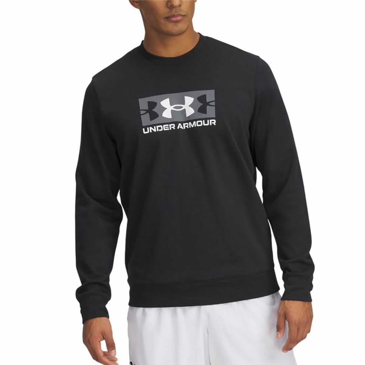 Tröja utan huva Herr Under Armour Rival Terry Logo Crew