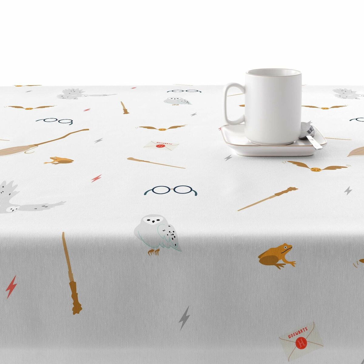 Fläckresistent bordsduk i harts Harry Potter Multicolour 300 x 150 cm - 2