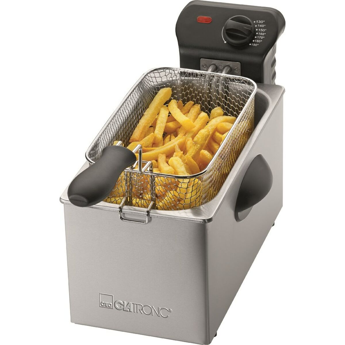 Fritös Clatronic FR 3587 Svart Silvrig 2000 W 3 L - 5