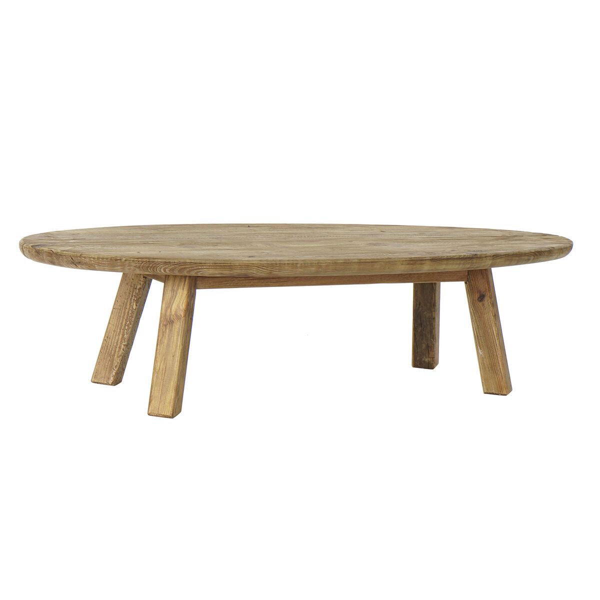 Soffbord DKD Home Decor Naturell Brun Trä Återvunnet Trä 139 x 59 x 35 cm 140 x 60 x 35 cm - 5