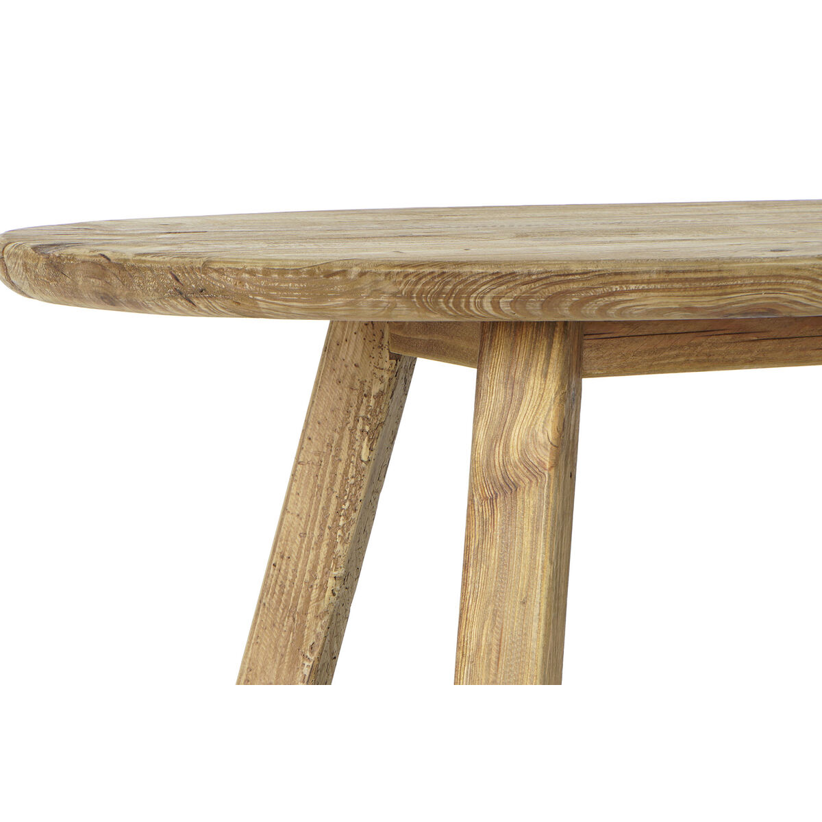Soffbord DKD Home Decor Naturell Brun Trä Återvunnet Trä 139 x 59 x 35 cm 140 x 60 x 35 cm - 3