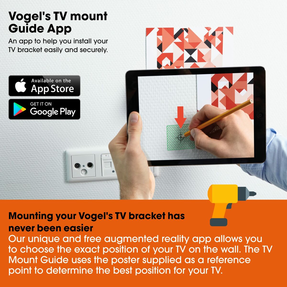 TV-fäste Vogel's WALL3225 NEGRO - 4