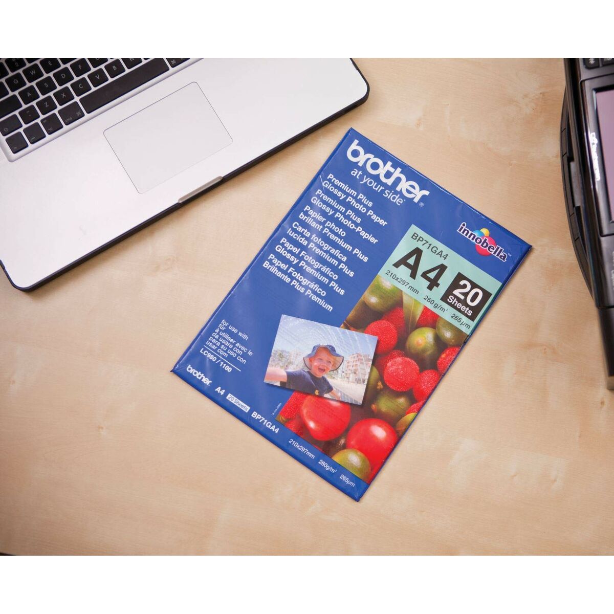 Fotopapper Blankt Brother BP71GA4 A4 20 Blad - 5