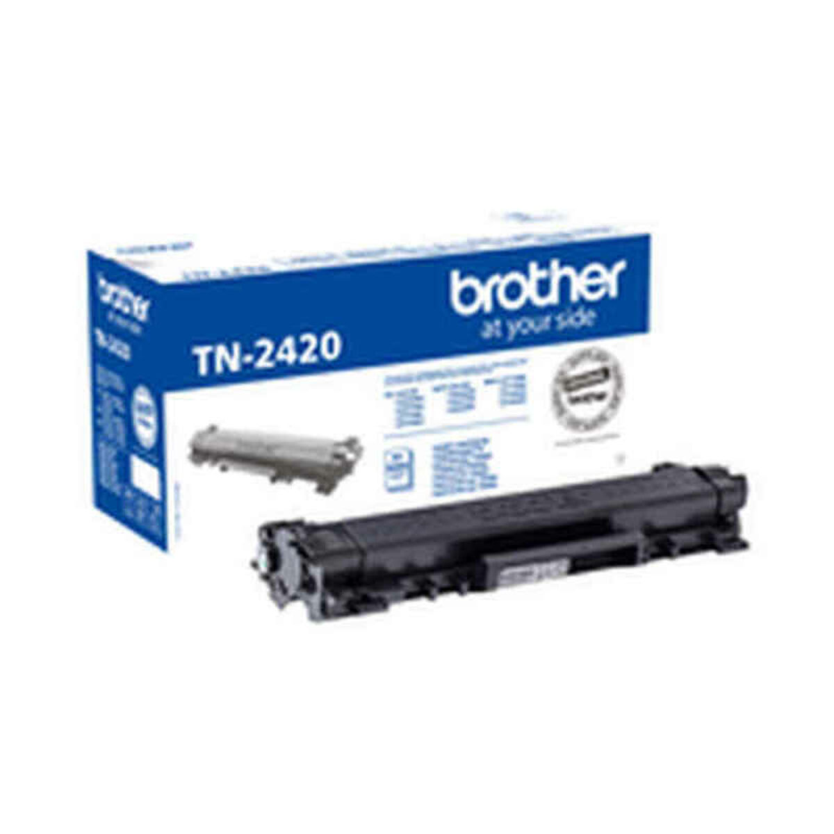 Original Toner Brother TN-2420 Svart - 2