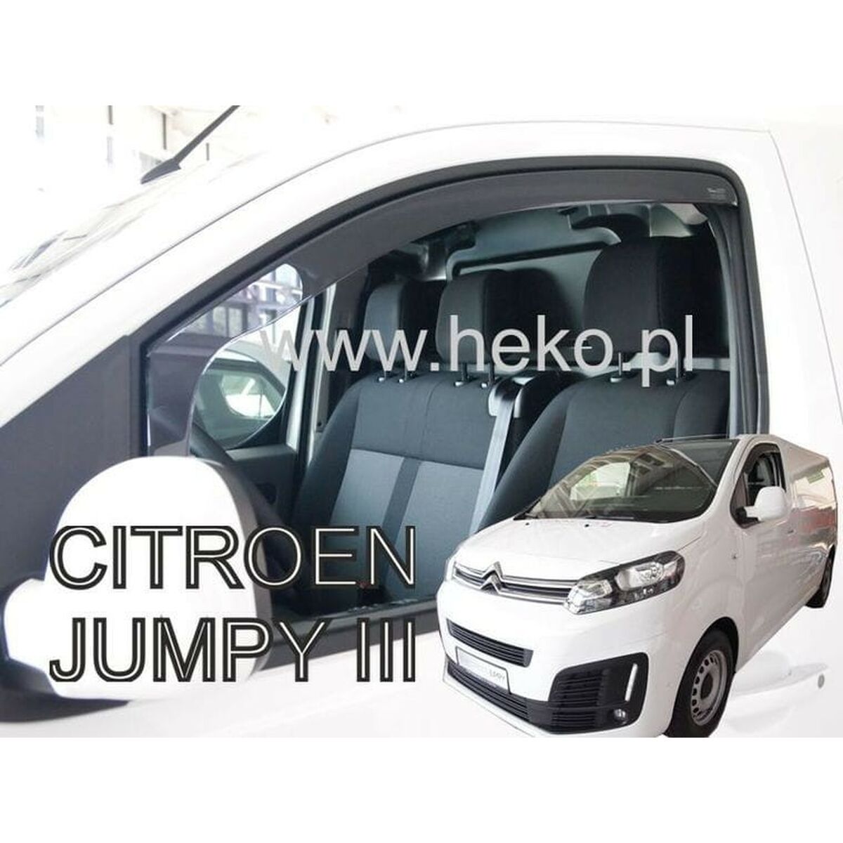 Vindavvisare HEKO HO12264 2 Delar Frontal - 2