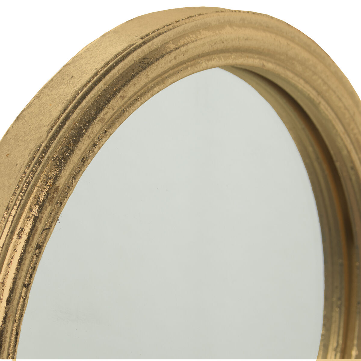 Väggspegel Alexandra House Living Gyllene Metall Cirklar 2 x 81 x 24 cm - 2