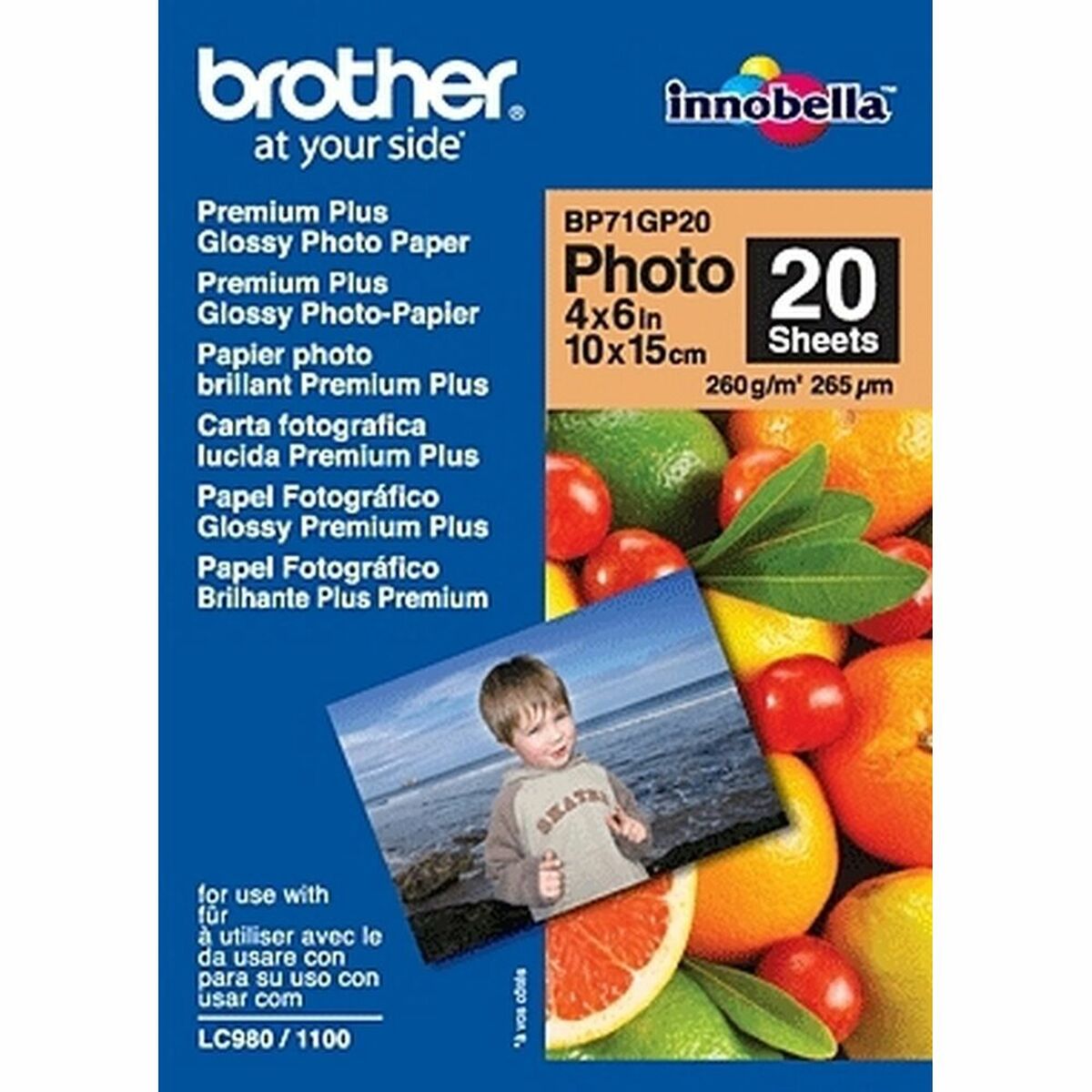 Fotopapper Blankt A3 (20 ark) Brother BP-71GP20 - 2