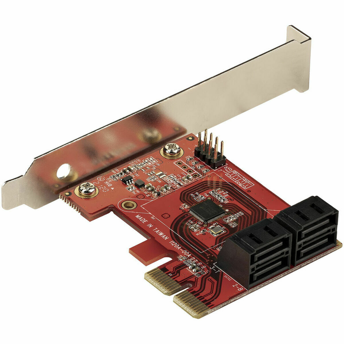PCI Kort Startech 4P6G-PCIE-SATA-CARD - 2