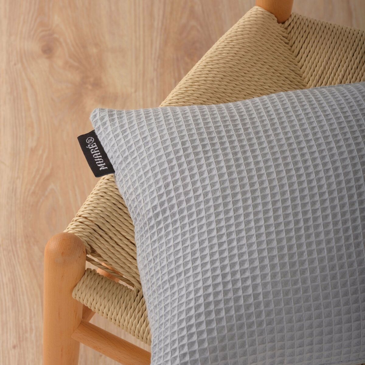 Kuddfodral Belum Waffle Grå 30 x 50 cm - 2