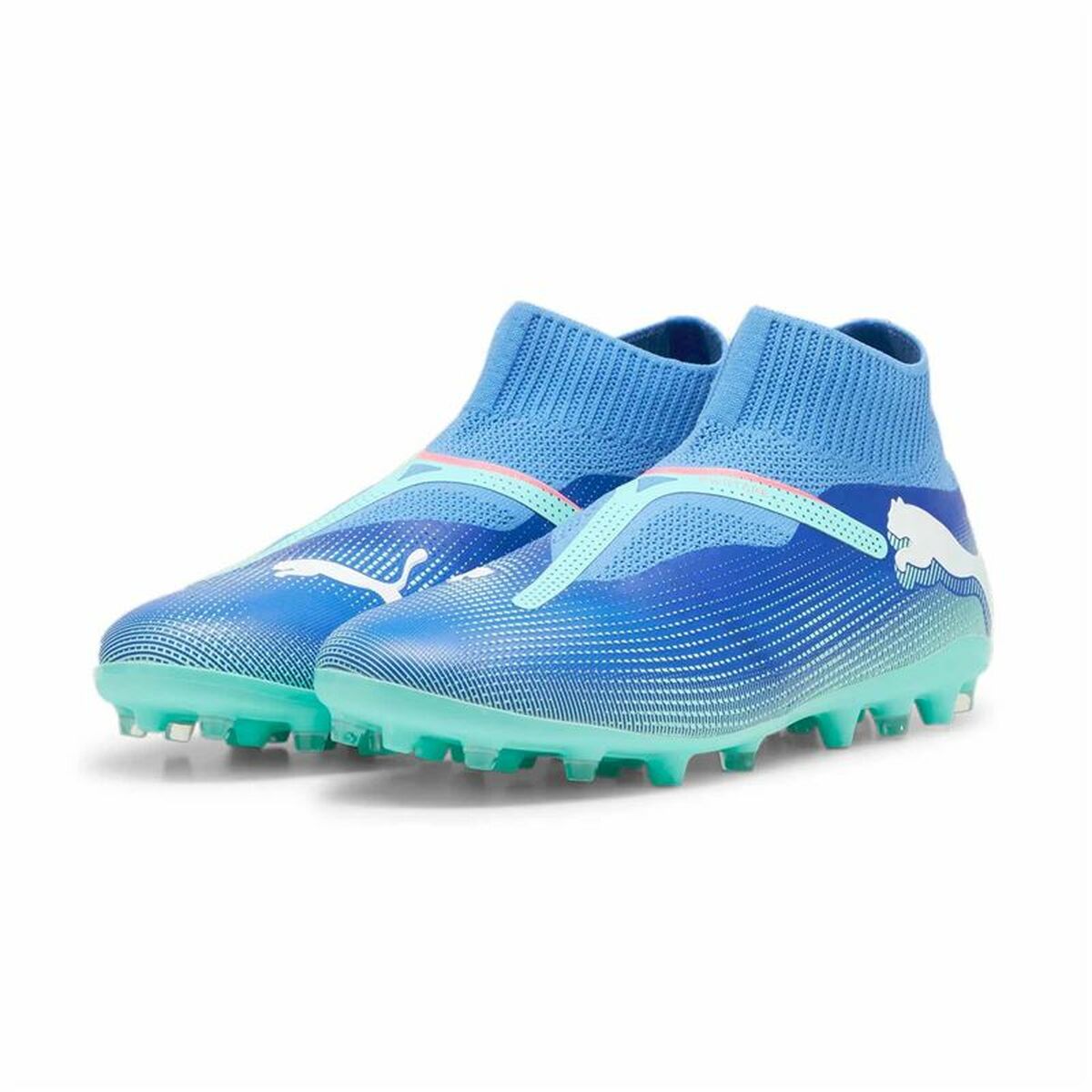 Fotbollsskor för vuxna Puma Future 7 Match+ Ll Mg Indigo - 2