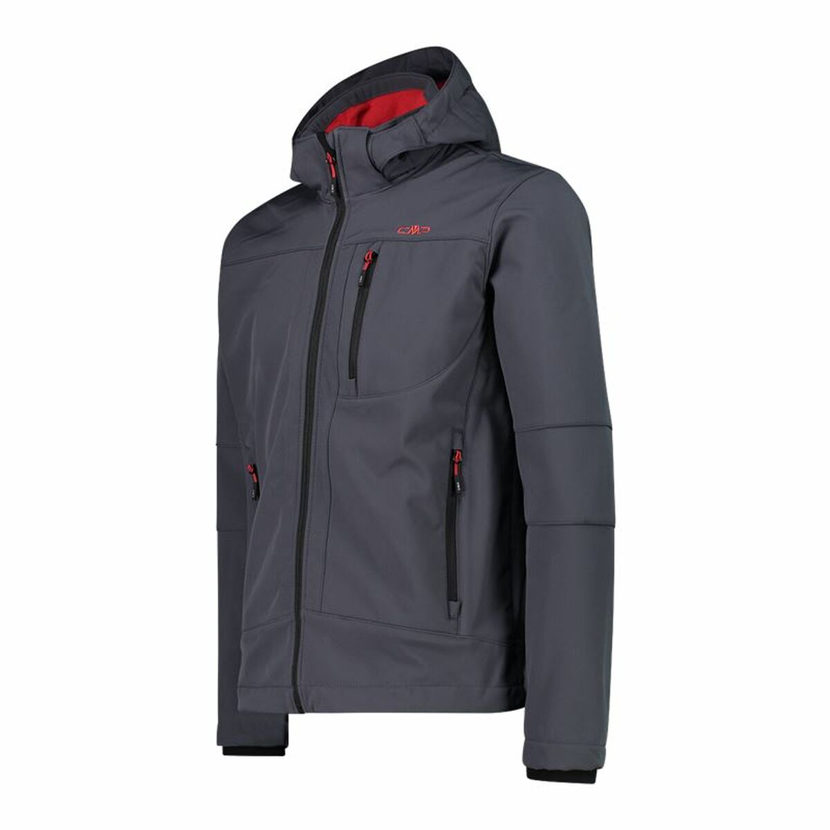 Träningsjacka Herr Campagnolo Softshell Melange Mörkgrå - 3