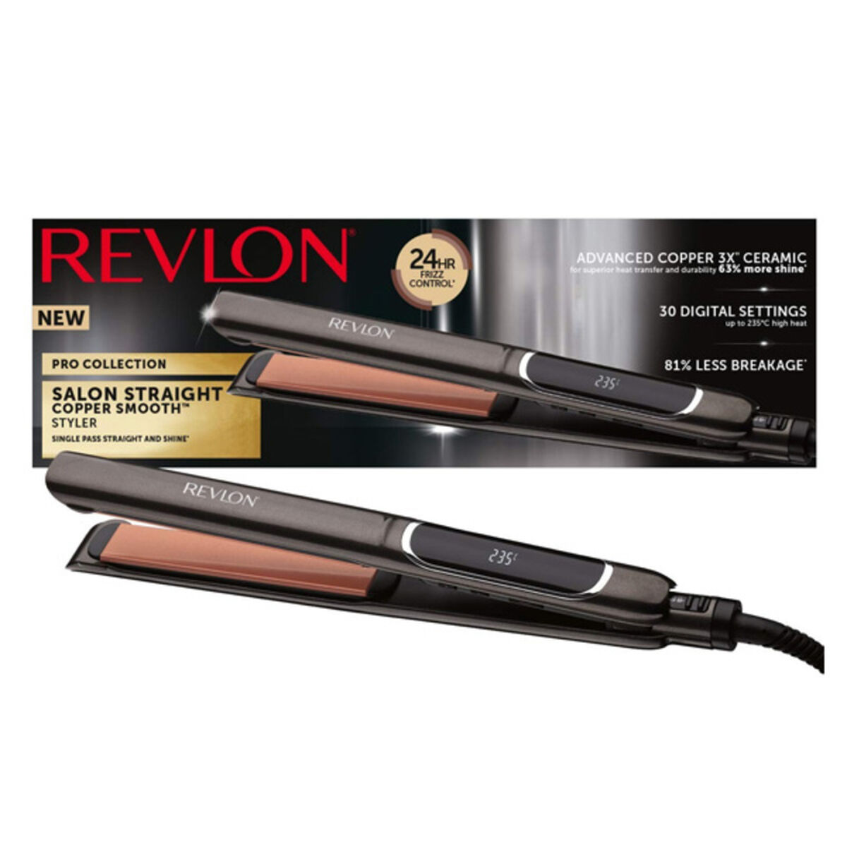 Plattång Revlon RVST2175E Svart - 2