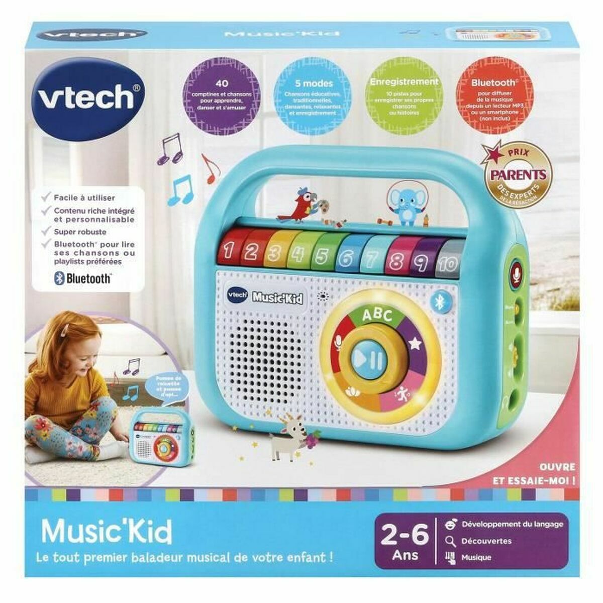 Musikalisk Leksak Vtech Baby MUSIC'KID