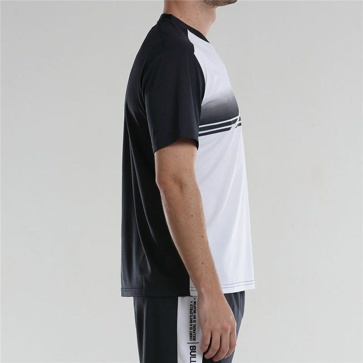 T-shirt med kortärm Herr Bullpadel Adame  Vit - 2