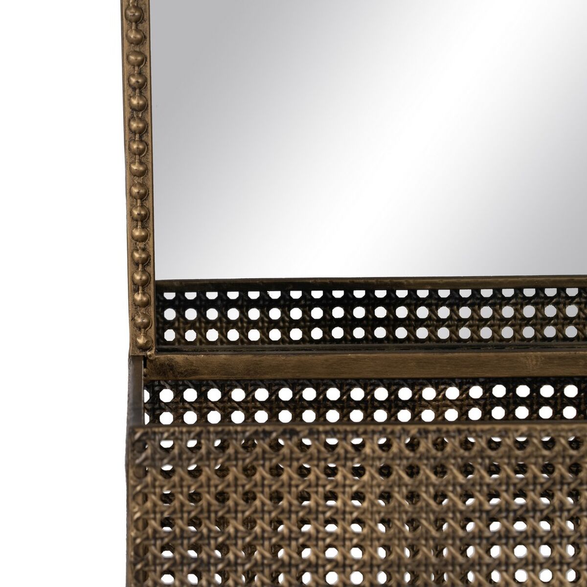 Väggspegel Gyllene 47 x 17,5 x 53 cm - 2