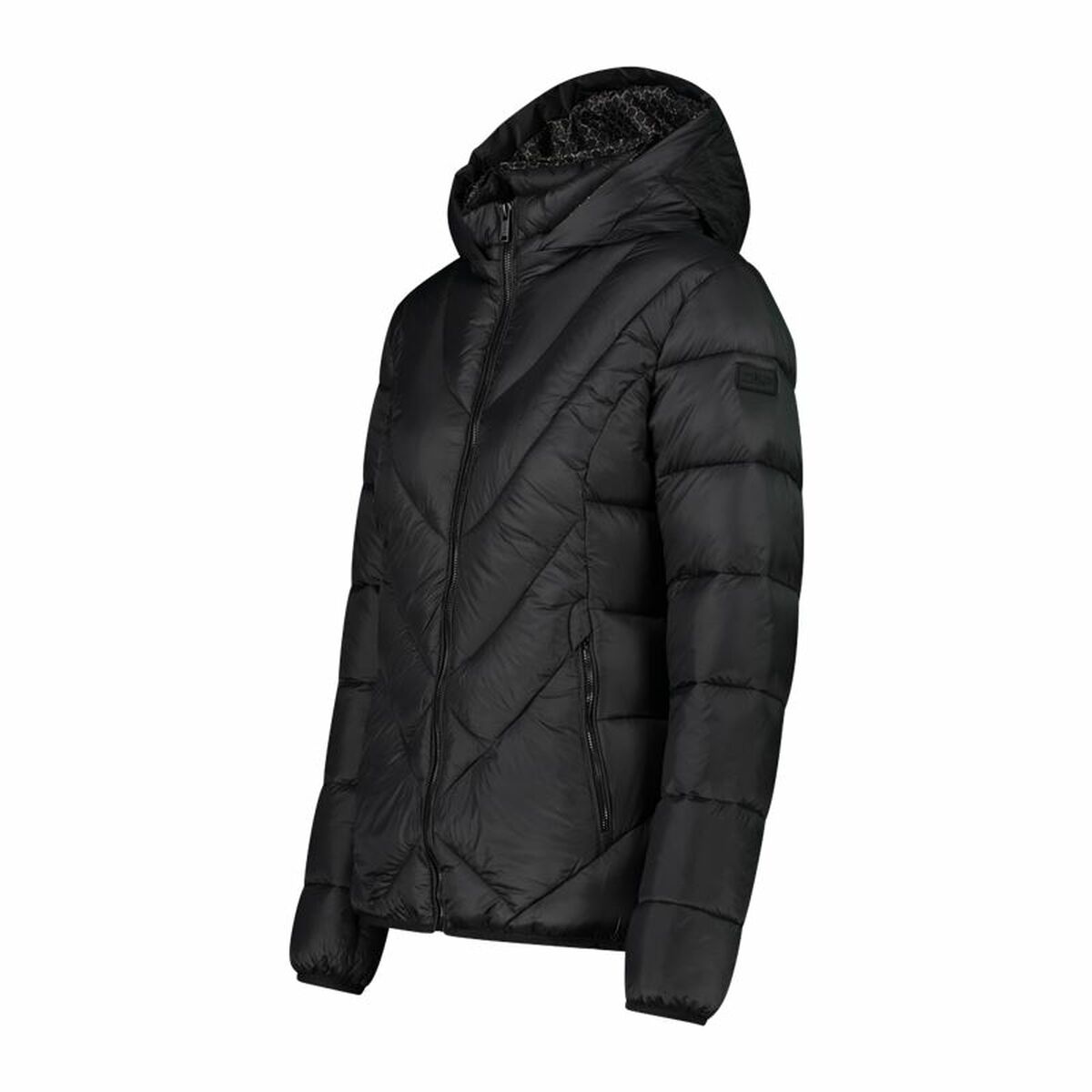Sportjacka, Dam Campagnolo Snaps Svart - 3
