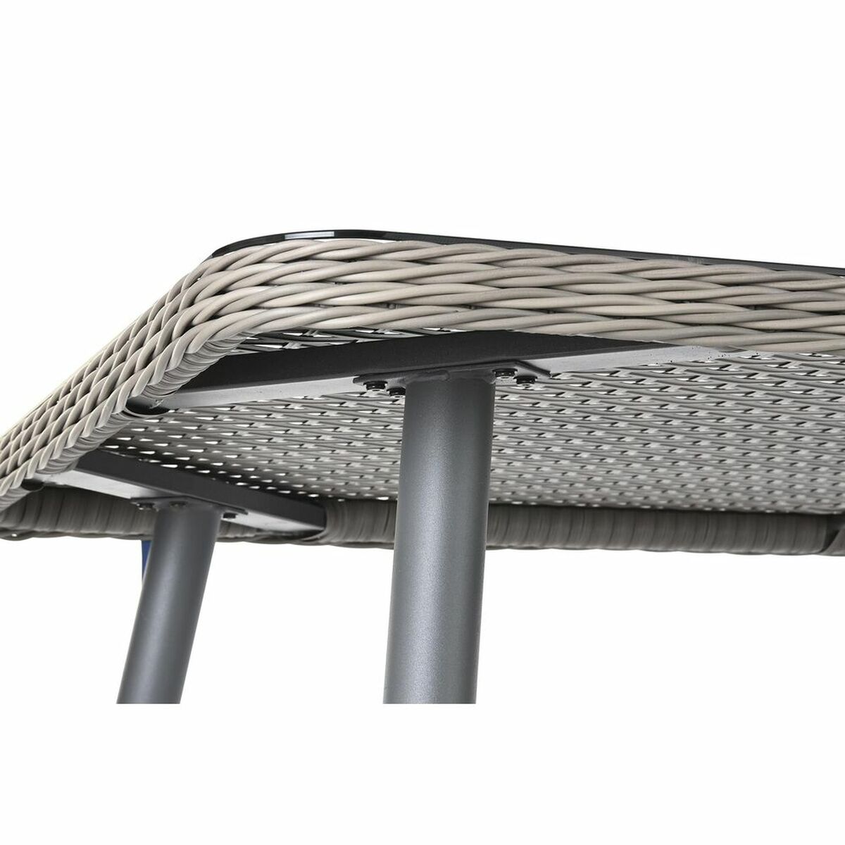 Trädgårdsmöbler DKD Home Decor Ljusgrå Ljusbrun 166 x 92 x 72 cm 83 cm - 2